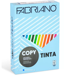 Hîrtie colorată A4 FABRIANO Tinta Celeste, 80 gr/m2, 500 foi, pastel, albastru 